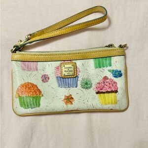 Dooney & Bourke Multicolor Cupcake Wristlet